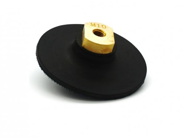 flexibler Schleifteller, Durchmesser 95 mm, Innengewinde M10, für Winkelschleifer